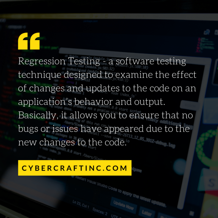 What Is Regression Testing? Regression Testing Definition