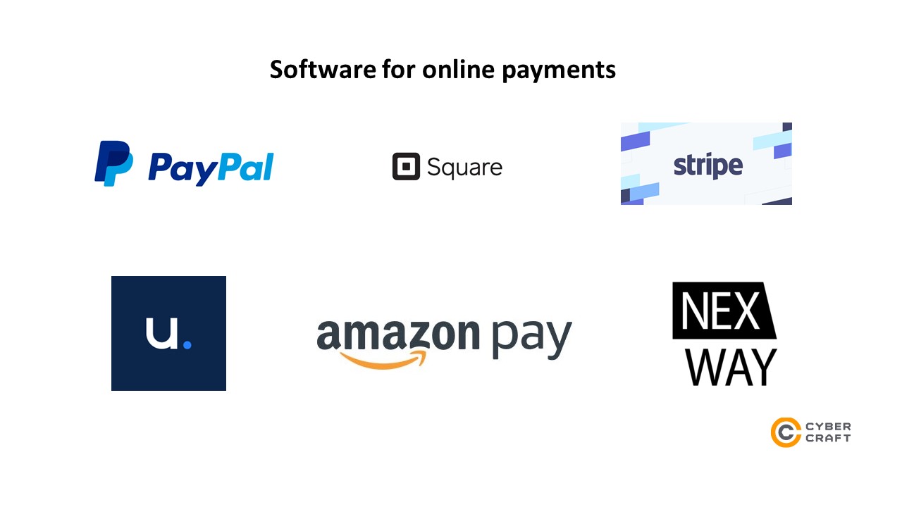 Online payment software