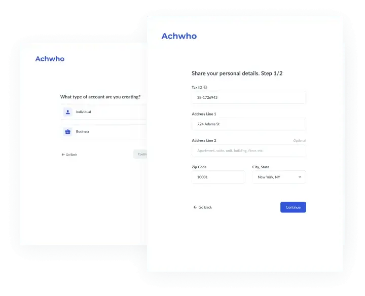 Reduce the financial fraud risk for both sides of the transaction