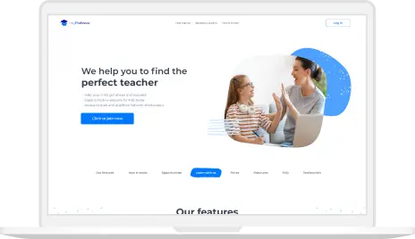 E-Learning platform that connects teachers and student