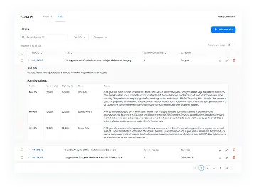 Extremely large documents: Some trial files exceeded 100,000 pages, while only a small portion of the content was relevant for AI matching. The system had to extract only meaningful data while still preserving links to the original full documents. mobile